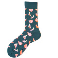 Hot Sale Beautiful custom dress socks colorful happy funny socks